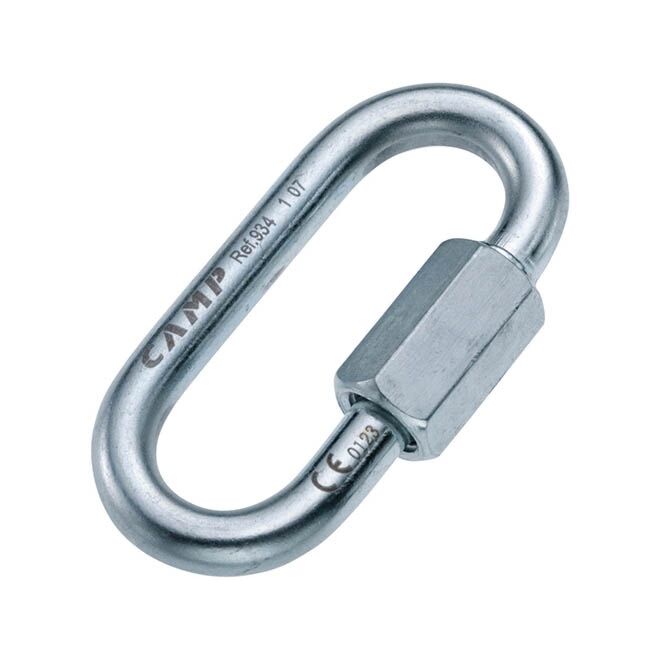 CAMP Set 5 Oval Quick Link Steel 8 5 pack eslabones rápidos