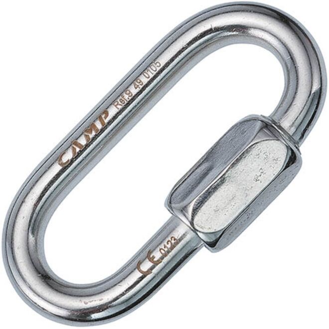 CAMP Oval Quick Link eslabón rápido de acero inoxidable Ø10 mm