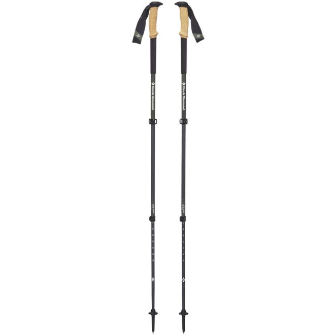 BD Black Diamond Alpine Carbon Cork Trekking Pole pies de gato