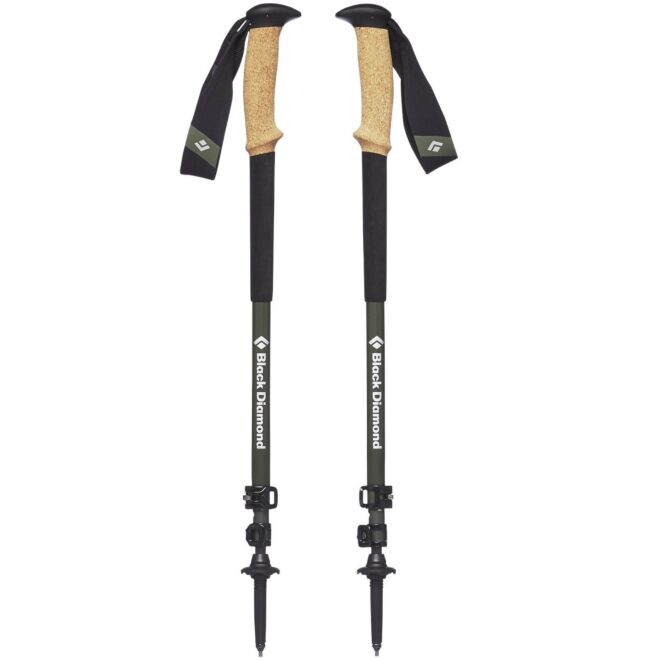 BD Black Diamond Alpine Carbon Cork Trekking Pole pies de gato