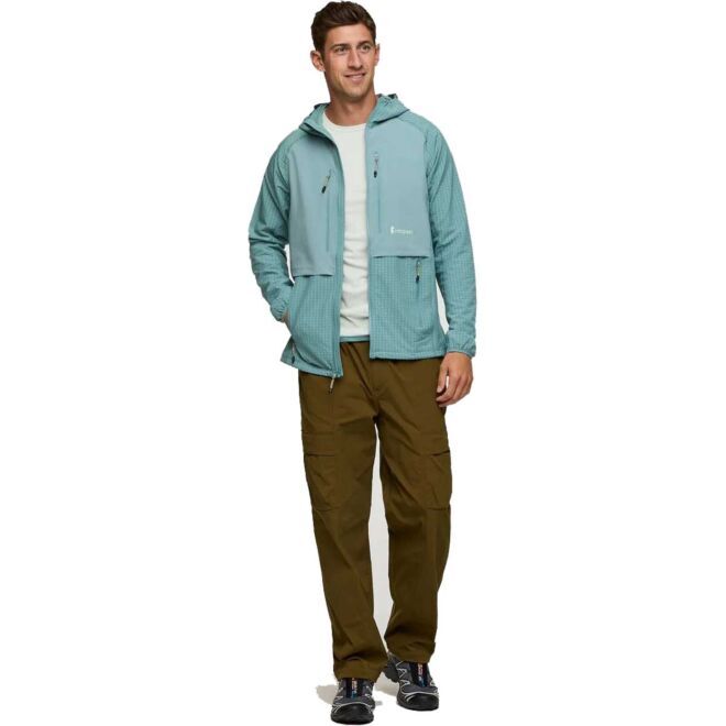 Cotopaxi Yermo Hooded chaqueta de hombre pile técnico