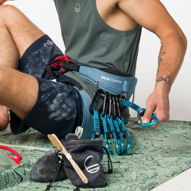 Wild Country Wildhybrid Quickdraw 6-pack mosquetones de escalada