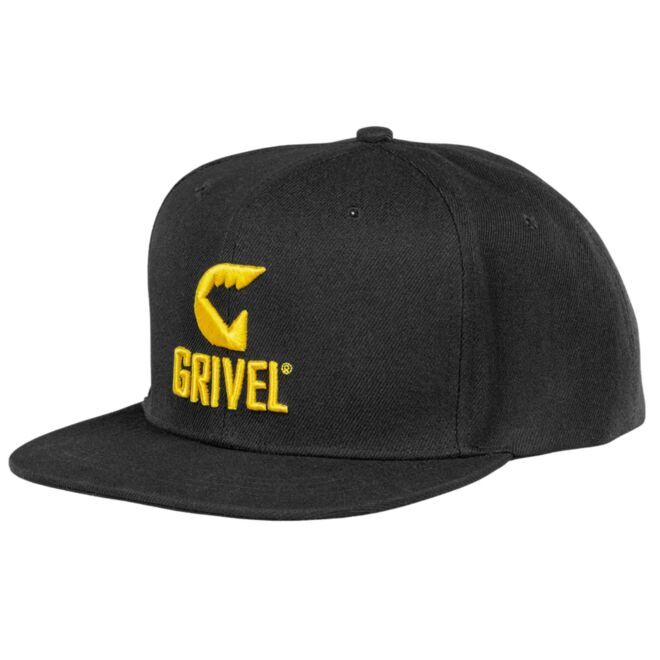 Grivel Snapback Cap Logo Black gorra