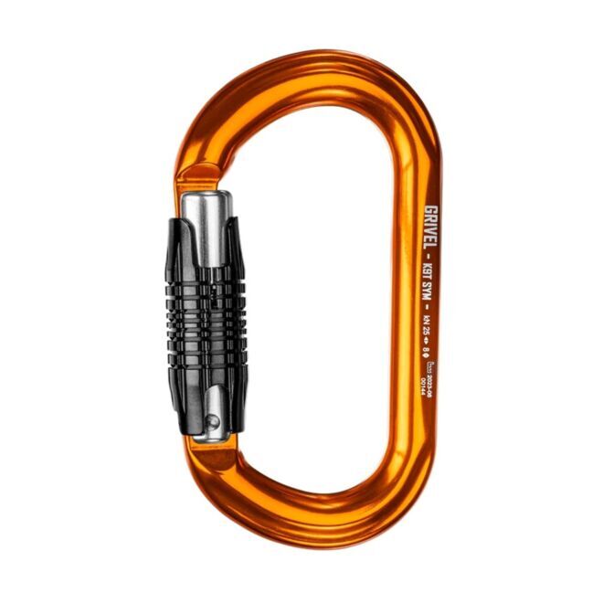Grivel Sym K9T mosquetón ovalado simétrico