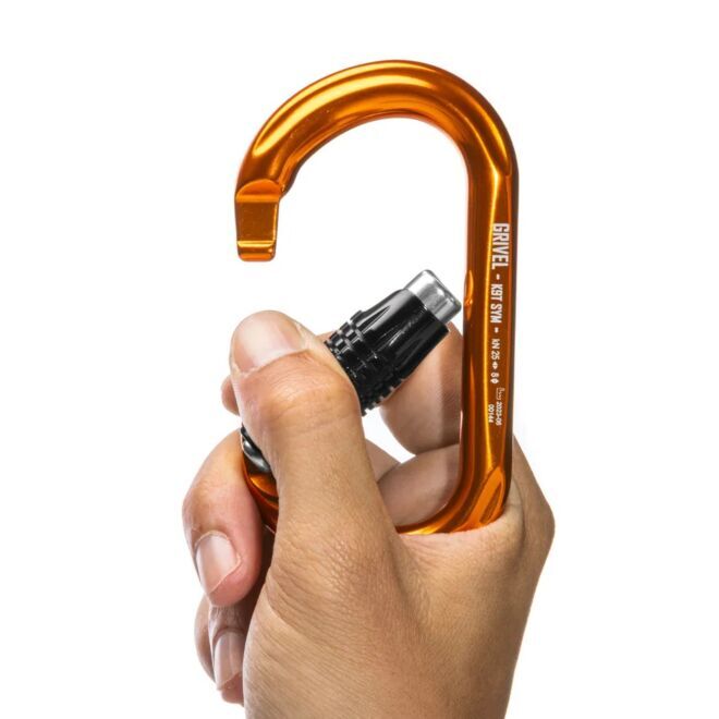 Grivel Sym K9T mosquetón ovalado simétrico