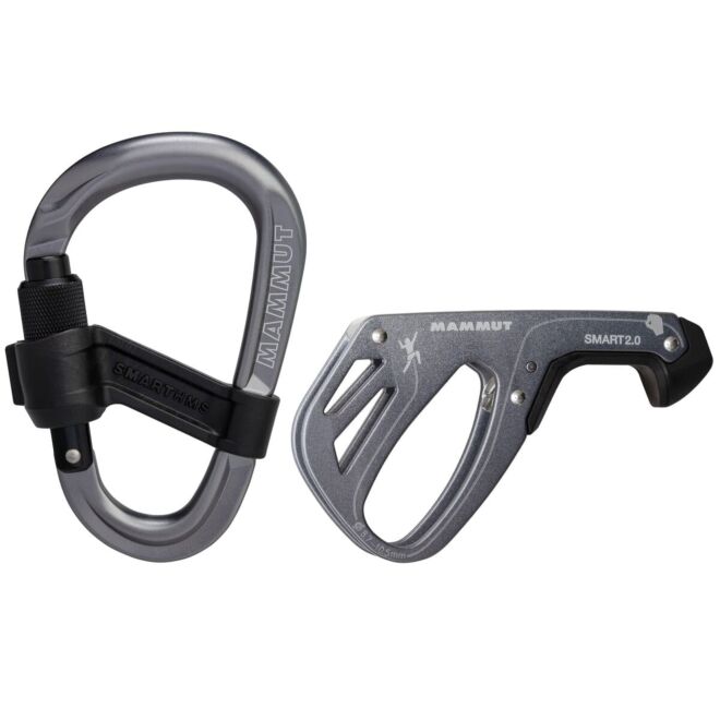 Mammut Smart 2.0 Belay Package asegurador + mosquetón de escalada