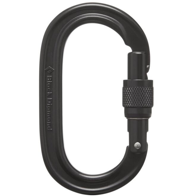 BD Black Diamond Oval Keylock Screwgate mosquetón de rosca para escalada