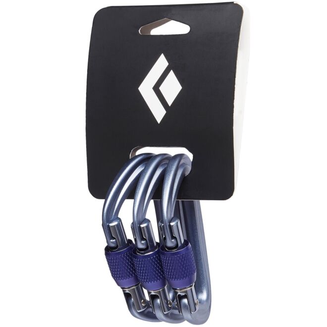 BD Black Diamond LiteForge Screwgate 3-pack mosquetón de seguridad para escalada