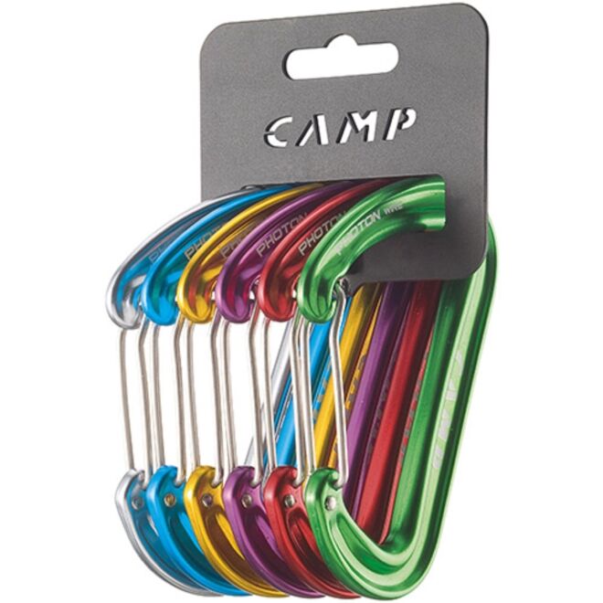 CAMP Rack Pack Photon Wire set 6 mosquetones de escalada