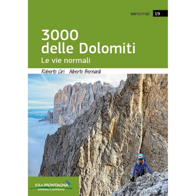Idea Montagna 3000 de las Dolomitas Quinta Edición guía de senderismo