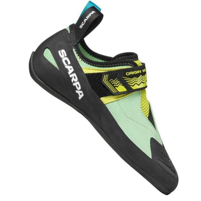 SCARPA Origin VS Wmn Pastel Green-Lime zapatillas de escalada mujer