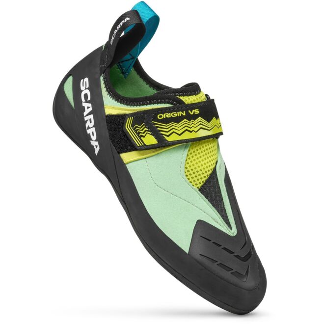 SCARPA Origin VS Wmn Pastel Green-Lime zapatillas de escalada mujer