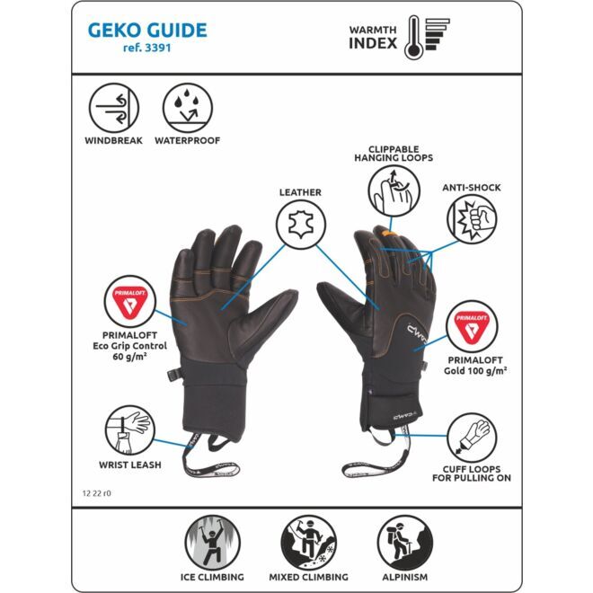 CAMP Geko Guide guantes de alpinismo