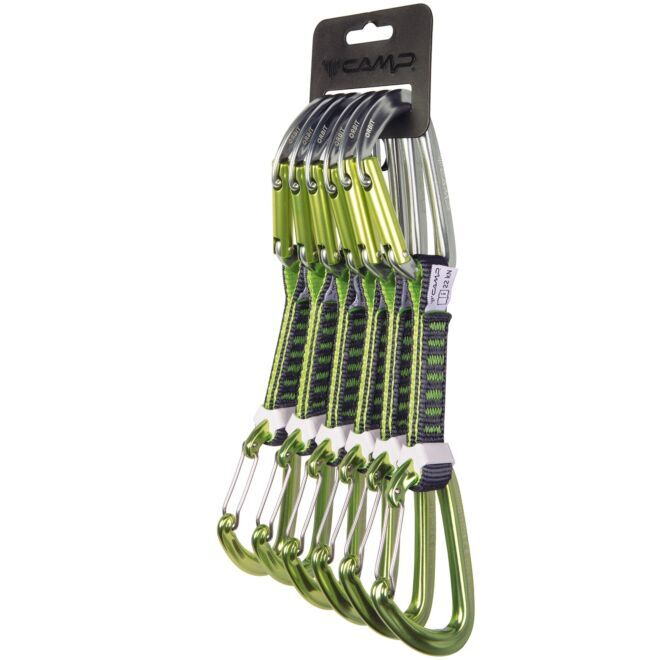 CAMP Set 6 Orbit Express KS Mixte 6 pack de cintas de escalada