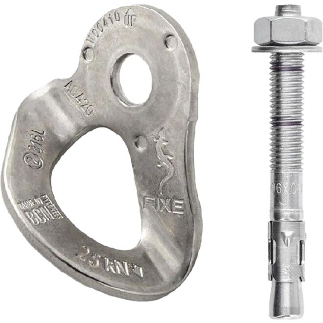 Fixe 316L Expansion Bolt Ø10x90 mm + Hanger pack tornillo de expansión + placa