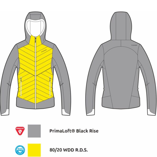 CAMP Buran Jacket Lady chaqueta de plumas para mujer