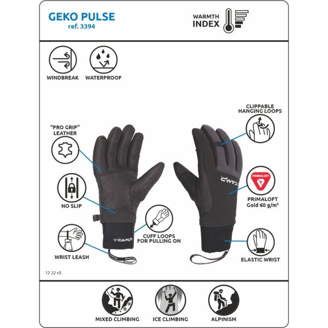 CAMP Geko Pulse guantes de alpinismo