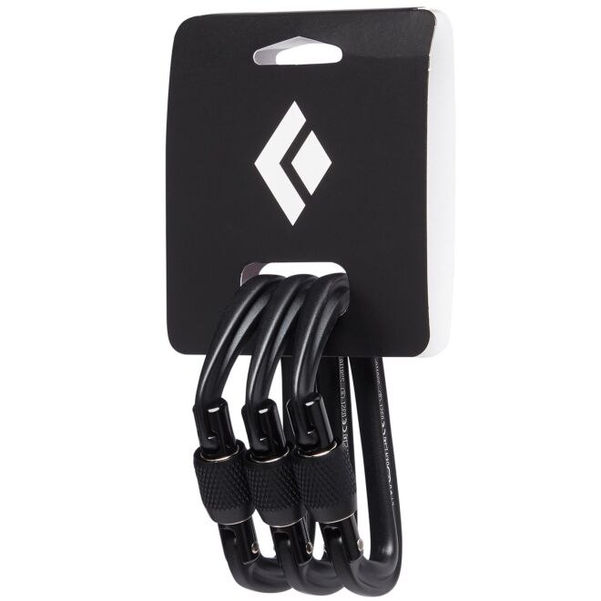BD Black Diamond HotForge Screwgate 3-pack mosquetón de seguridad para escalada