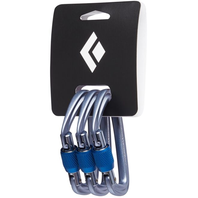 BD Black Diamond HotForge Screwgate 3-pack mosquetón de seguridad para escalada