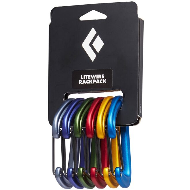BD Black Diamond LiteWire Rackpack set 6 mosquetones de escalada