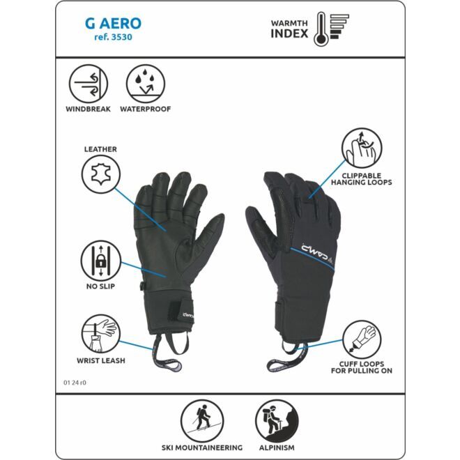 CAMP G Aero guantes de alpinismo