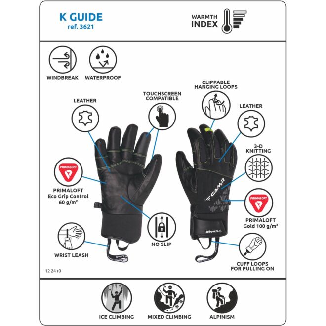 CAMP K Guide guantes de montañismo