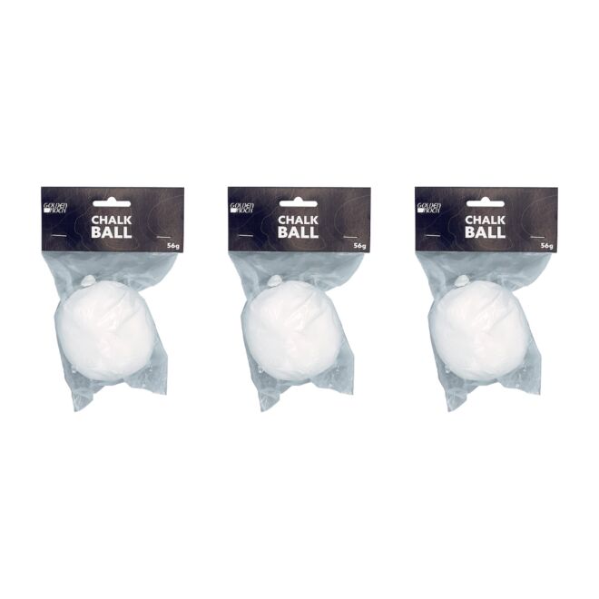 Golden Rock Chalk Ball 56 g bola de magnesio 3-pack