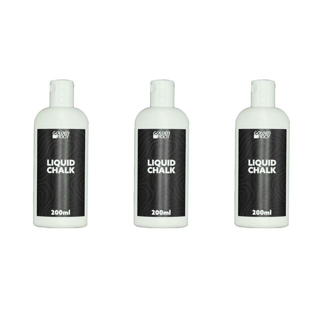 Golden Rock Liquid Chalk magnesite líquida 200 ml 3-pack