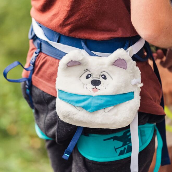 YY Vertical Samoyed Chalk Bag bolsa de magnesita