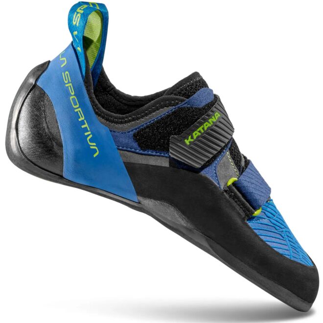 La Sportiva Katana Electric Blue/Lime Punch zapatillas de escalada