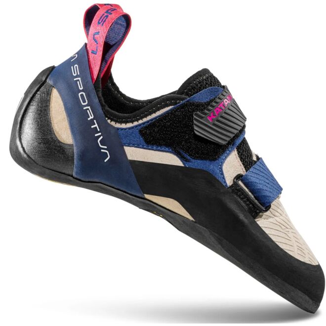 La Sportiva Katana Woman White\/Storm Blue zapatillas de escalada mujer