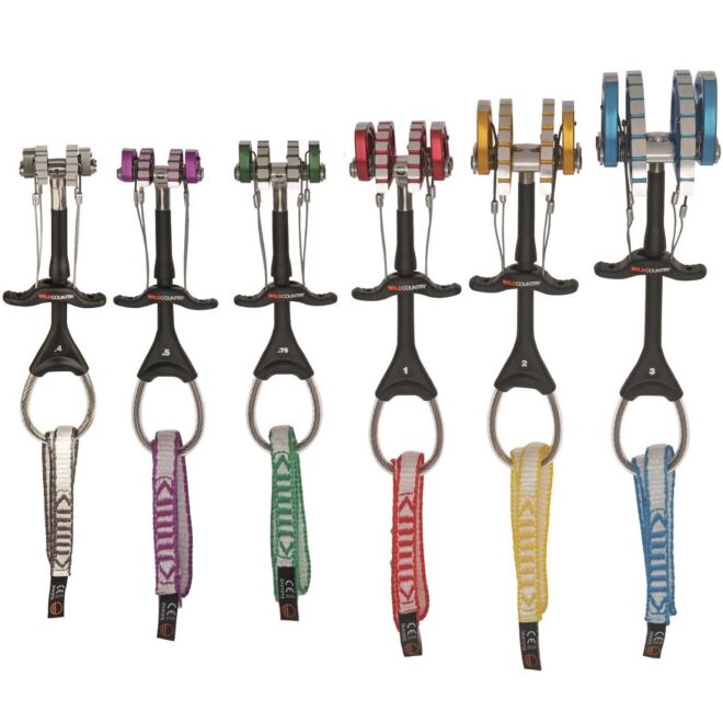 Wild Country Friend Set from 0.4 to 3 set friend de escalada