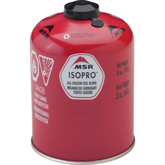 MSR IsoPro Fuel 450g gas cartridge