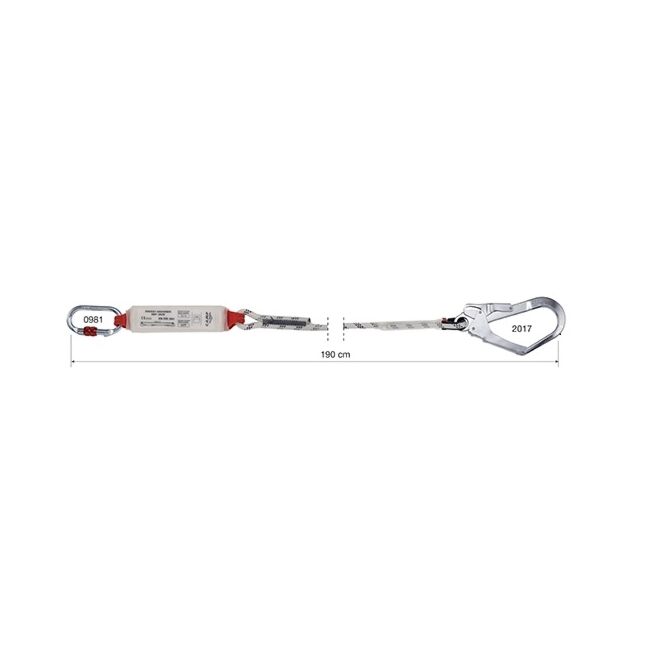 CAMP Shock Absorber Rope Single longe para trabajos en altura