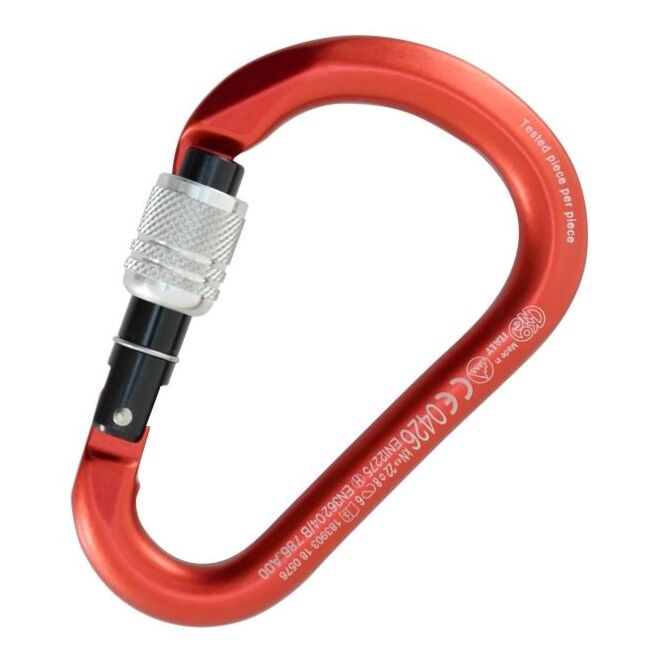 Kong HMS Classic Alu Screw mosquetón de escalada