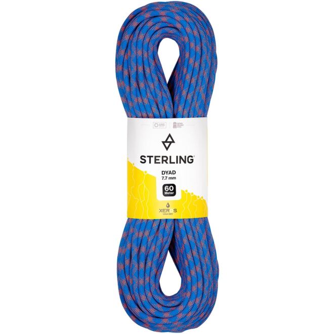 Sterling Dyad 7.7 mm XEROS media cuerda escalada