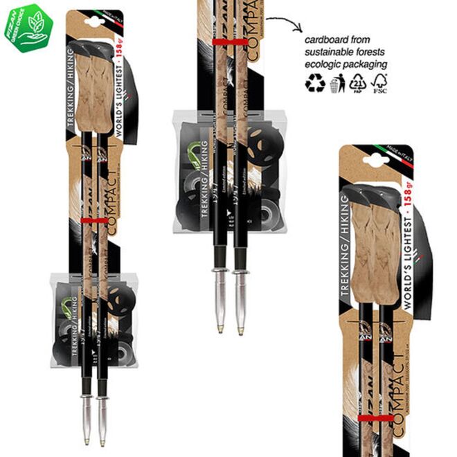 Fizan Compact 1947 bastones de trekking