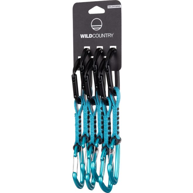 Wild Country Wildhybrid Quickdraw 6-pack mosquetones de escalada