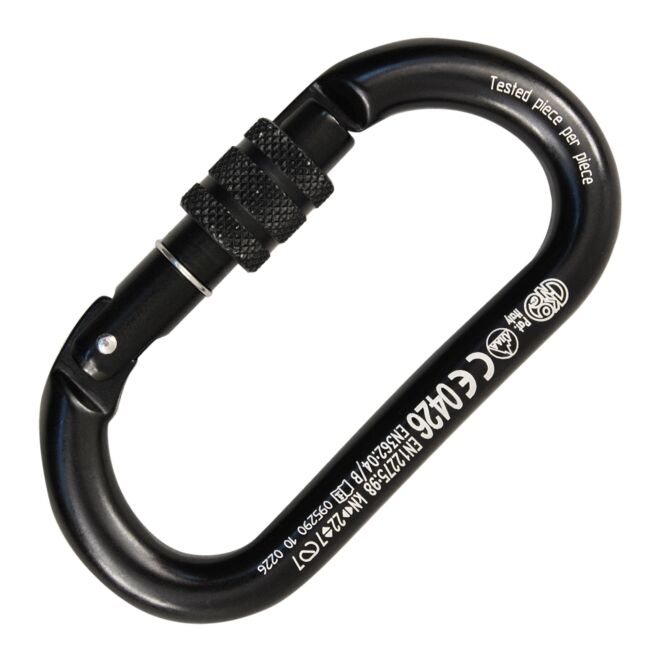 Kong Oval Alu Classic Screw Sleeve mosquetón ovalado speleo