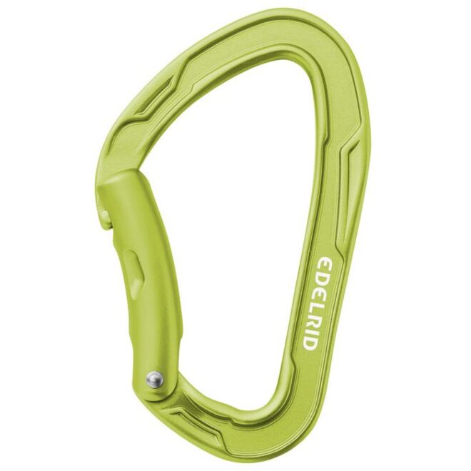Edelrid Mission Bent mosquetón de escalada de palanca curva
