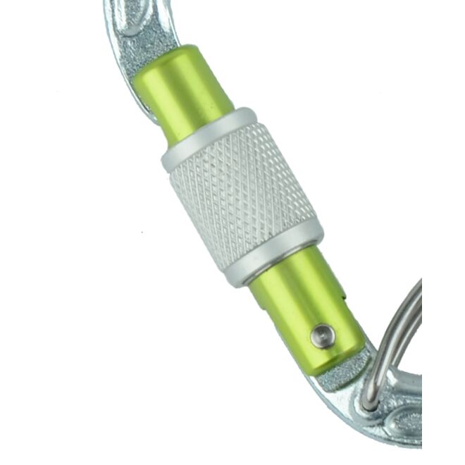 Edelrid HMS Bruce Steel Screw FG II mosquetón de seguridad para escalada