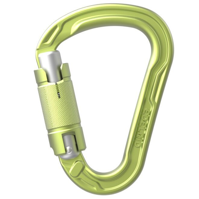 Edelrid HMS Strike Twist mosquetón automático de dos movimientos escalada