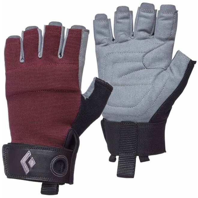 BD Black Diamond W Crag Half-Finger Glove guantes de sosta y vía ferrata mujer