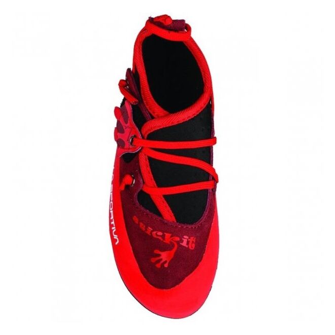 La Sportiva Stickit Chili/Poppy zapatillas de escalada niño