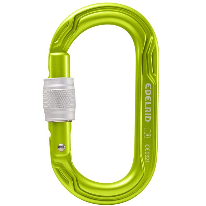 Edelrid Oval Power 2500 Screw II mosquetón de seguridad escalada