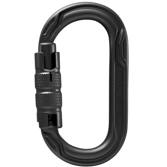 Edelrid Oval Power 2500 Triple II mosquetón de triple movimiento para escalada