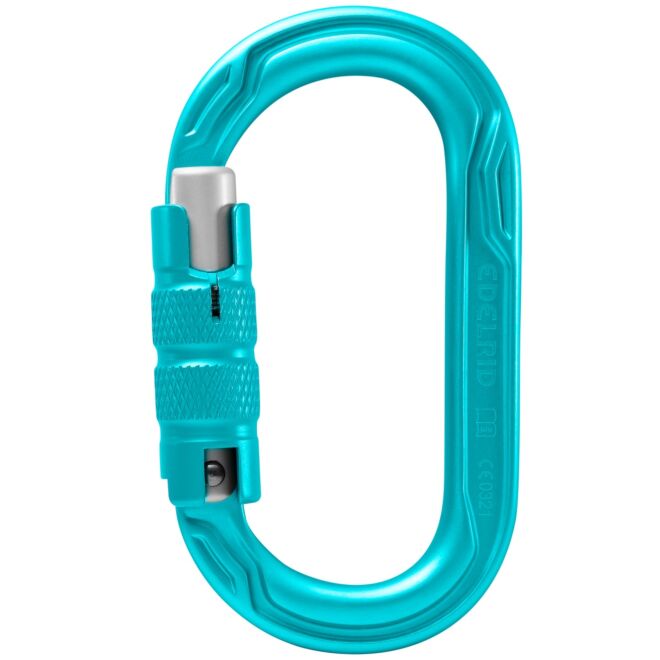 Edelrid Oval Power 2500 Triple II mosquetón de triple movimiento para escalada