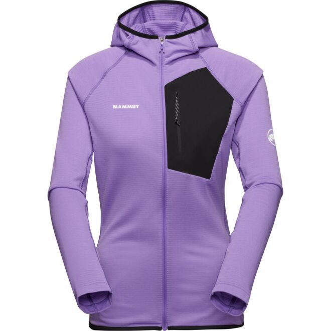 Mammut Aenergy Light ML Hooded Jacket women micro pile técnico