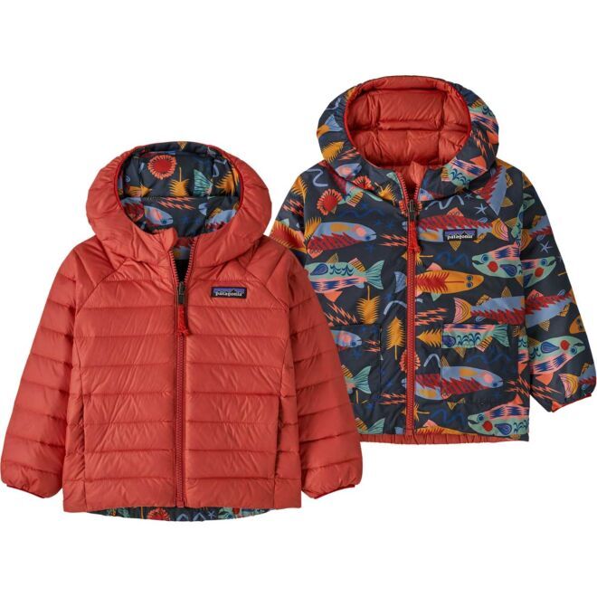 Patagonia Baby Reversible Down Sweater Hoody chaqueta niño