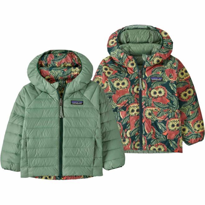 Patagonia Baby Reversible Down Sweater Hoody chaqueta niño